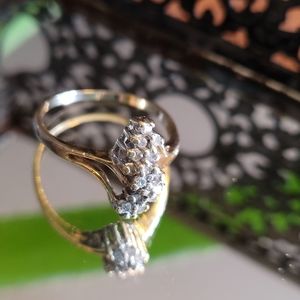 Vintage Gold diamond ring